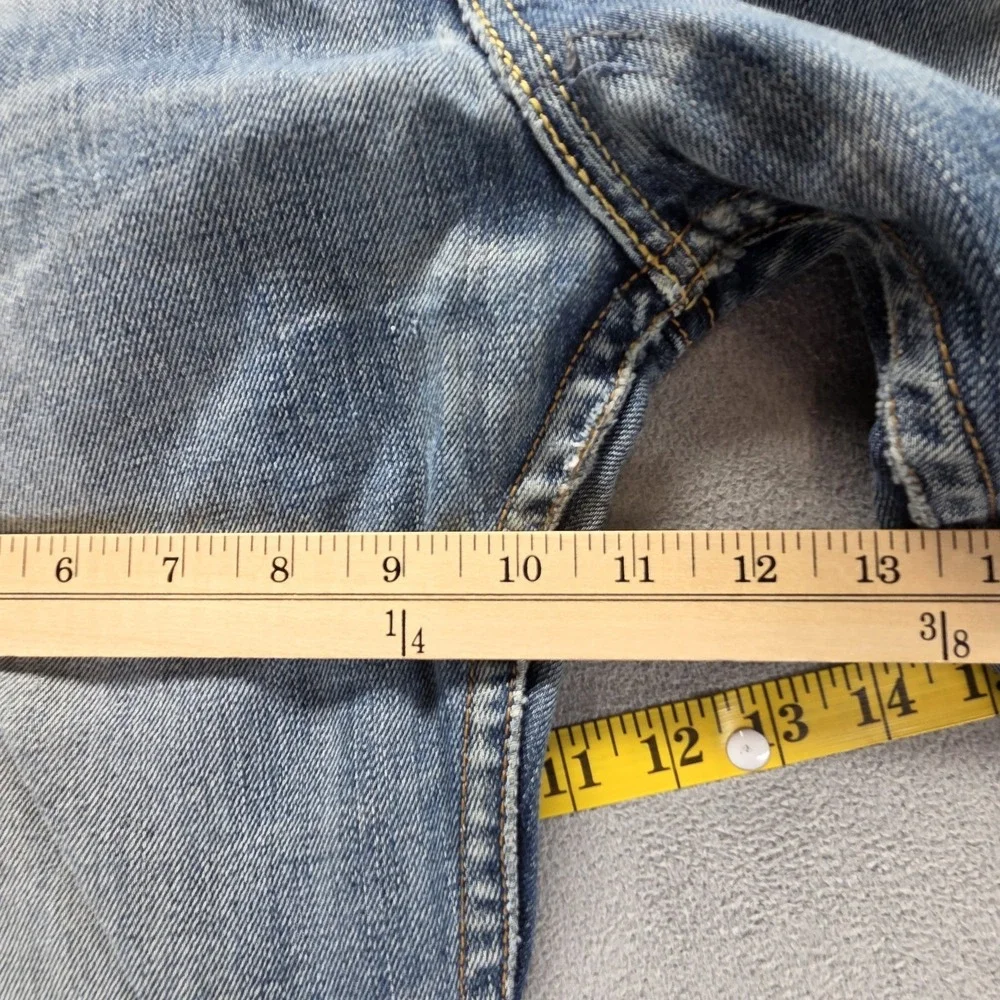 Vintage Levis Engineered Jeans Mens 33x34 Blue Star Honeycomb Zip Fly